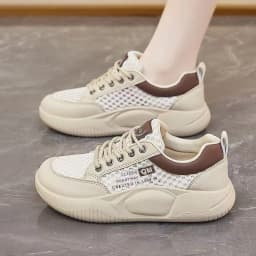 Girls' White Shoes Students' Thick Soled Height Increasing Outdoor Wear Sports Shoes Women' Clothing Matching Casual Board Shoes