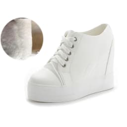 Autumn High Top Wedge Platform Sneakers Women Casual Shoes Hidden Heels Ladies Sneakers Women Shoes YYJ150