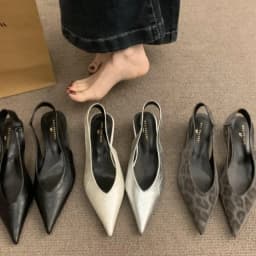 Women’s low-heeled high-heeled shoes – New for 2026: Summer low-heeled flats – Comfortable sandals