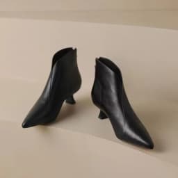 Autumn Winter Pointed Toe Women Ankle Boots Fashion Elegant Zippers Short Booties Vintage Ladies Square Heels Casual Shoes