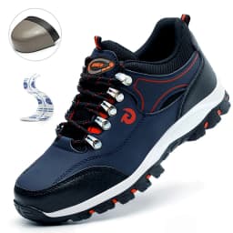 Steel Toe Cap Shoes For Men Safety Shoes Puncture-Proof Work Safety Boots Protective Work Shoes Male Footwear Security Sneakers