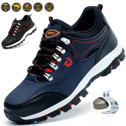 Steel Toe Cap Shoes For Men Safety Shoes Puncture-Proof Work Safety Boots Protective Work Shoes Male Footwear Security Sneakers