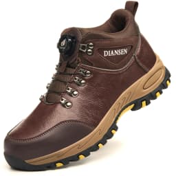 Rotary Button New Safety Shoes Men Work Shoes Indestructible Steel Toe Sneakers Waterproof Construction Shoes Wear Resistant