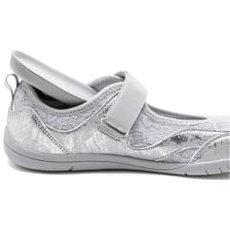 HOBIBEAR Women Barefoot Ballet Flats Hook-Loop Wide Toe Box Shoes Mesh Floral Weave Mary Jane Shoes