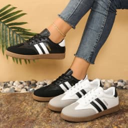 *2026 Spring Autumn Selling Elegant Casual Sports Shoes Women's Fashion New Round Toe Comfortable Thick Soled Flat Work Shoes