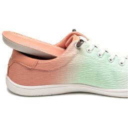 HOBIBEAR Mens Mesh Wide Toe Shoes Barefoot Slip On Sneakers Zero Drop Breathable Lightweight Walking Tie-dye Shoes for Unisex