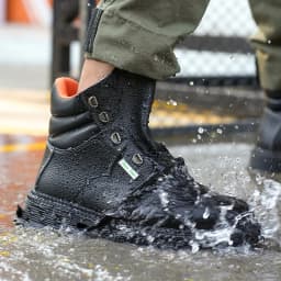 Work Waterproof Boots Steel Toe Men's Safety Shoes Anti-piercing Work Shoes Anti-smash Indestructible Footwear Safety Boots