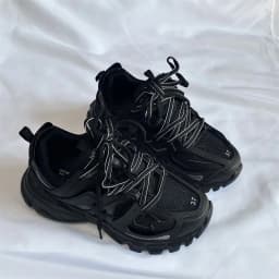 Brand Design Black Chunky Sneakers Unisex Fashion New Men's Dad Shoes Trendy Casual for Girls And Boys