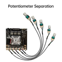 HT21-3G 2.1 Channel TDA7498E Bt Amplifier Module Subwoofer 160Wx2+220V Treble Bass Wuzhi Audio Supports APP