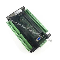 1pcs FX3U-48MT FX3U-48MR PLC Industrial Control Board 6AD 2DA 24 Input 24 Output with RTC RS485 CAN Communication
