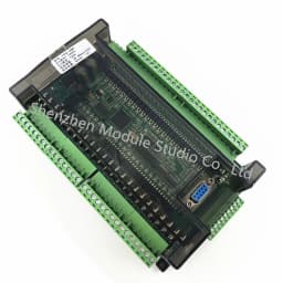 1pcs FX3U-48MT FX3U-48MR PLC Industrial Control Board 6AD 2DA 24 Input 24 Output with RTC RS485 CAN Communication