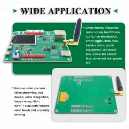 ESP32-S3 Development Board with 1.77 Inch LCD Display BT 2.5dbi WiFi Module AI Internet of Things W5500 ETH N16R8 CH340K Type-C
