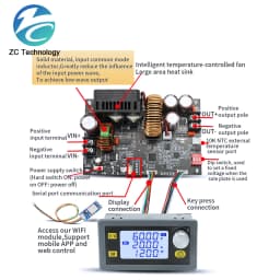 XY6020L CNC adjustable DC stabilized voltage power supply constant voltage and current maintenance 20A/1200W step-down module