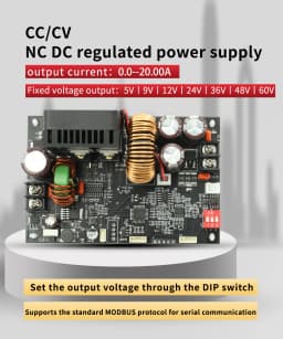 XY6020L CNC adjustable DC stabilized voltage power supply constant voltage and current maintenance 20A/1200W step-down module