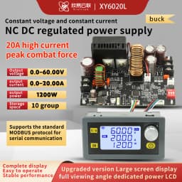 XY6020L CNC adjustable DC stabilized voltage power supply constant voltage and current maintenance 20A/1200W step-down module