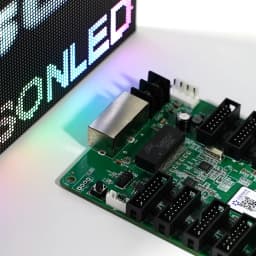 Linsn RV908M32 Receiving Card Video Wall Controller LED Display Screen RGB Matrix HBU75 Full Color Module Control
