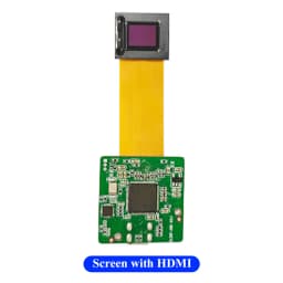 0.39 Inch OLED Display Viewfinder 1024*768 Night Vision HDMI AV VGA Input EVF Monocular Microdisplay Module for Thermal Imaging