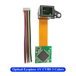 0.39 Inch OLED Display Viewfinder 1024*768 Night Vision HDMI AV VGA Input EVF Monocular Microdisplay Module for Thermal Imaging