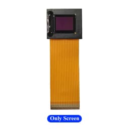 0.39 Inch OLED Display Viewfinder 1024*768 Night Vision HDMI AV VGA Input EVF Monocular Microdisplay Module for Thermal Imaging