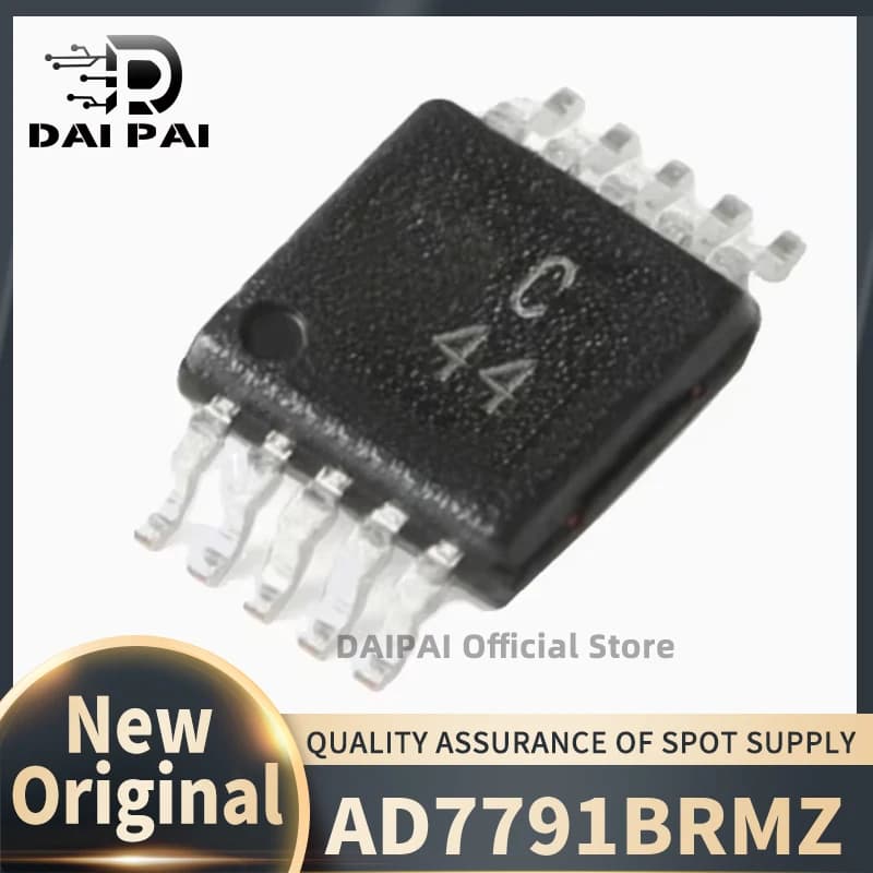 (10Pcs-50Pcs/Lot) 100% New original AD7791BRMZ AD7791BRM AD7791 C44 MSOP10 Chipset