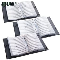 Resistor Kit SMD Book Resistor Assortment Kit 0201 0402 0603 0805 1206 1% FR-07 170 Values 0R-10M Smd DIY Sample Book