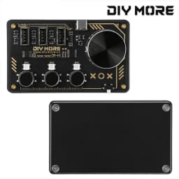 DC 5V Diymore Hub Dm-H1 Hub Docking Station 3 Programmable Keys WS2812B RGB LED Lights Custom Keyboard Desktop Controller Type C
