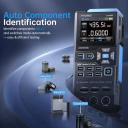 FNIRSI LC1020E High Precision Digital Bridge LCR ESR Tester Resistance Capacitance Inductance Electronic Component Measurement