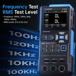 FNIRSI LC1020E High Precision Digital Bridge LCR ESR Tester Resistance Capacitance Inductance Electronic Component Measurement