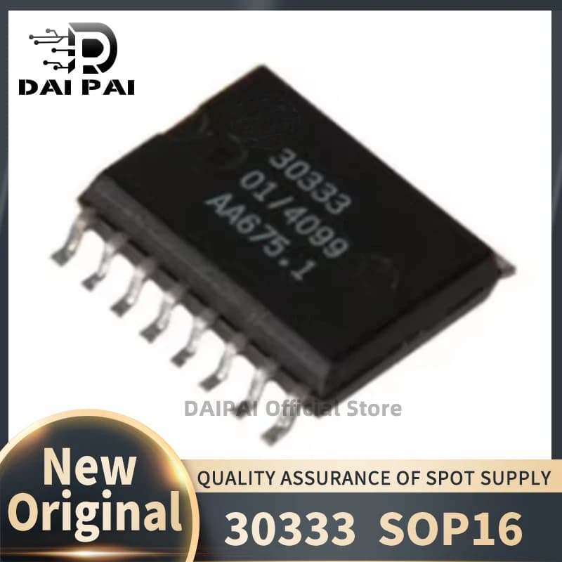 (10Pcs/Lot) 100% New original 30333 SOP16 Suitable for transmission computer chips Automotive computer IC