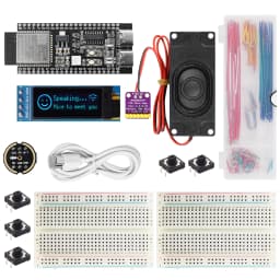 Keyestudio Xiao Zhi AI Chatbot Breadboard DIY Kit For ESP32 S3 N16R8 Control Board DIY Emotional Communication Learning Kit