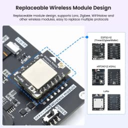 CrowPanel Advanced 7'' HMI AI Display 1024x600 IPS Touch Screen ESP32-P4 with Camera Optional Compatible with Arduino/LVGL