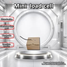 Micro Load Cell 5kg 10kg 20kg 30kg 50kg Miniature Compression Pressure Sensor Stainless Steel Force Transducer 10mm