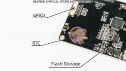Nextion Enhanced NX4832K035 - Generic 3.5'' 480*320 Built-in RTC / Larger Flash Capacity / Faster MCU Clock HMI Touch Display