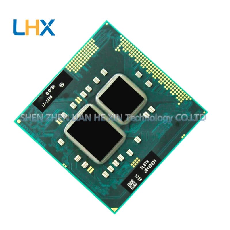 I7 640M I7 640 2.80 Turbo frequency 3.46G 4M cache CPU processor