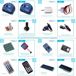 ELEGOO Mega R3 Project The Most Complete Ultimate Starter Kit with TUTORIAL, Compatible with Arduino® IDE DIY Electronic Kit