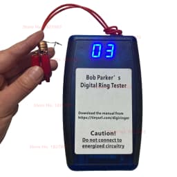 Bob's Basic Wide Range Ring Tester for Inductors & Transformers, Comparable to Blue RingTester, CMOS ICs