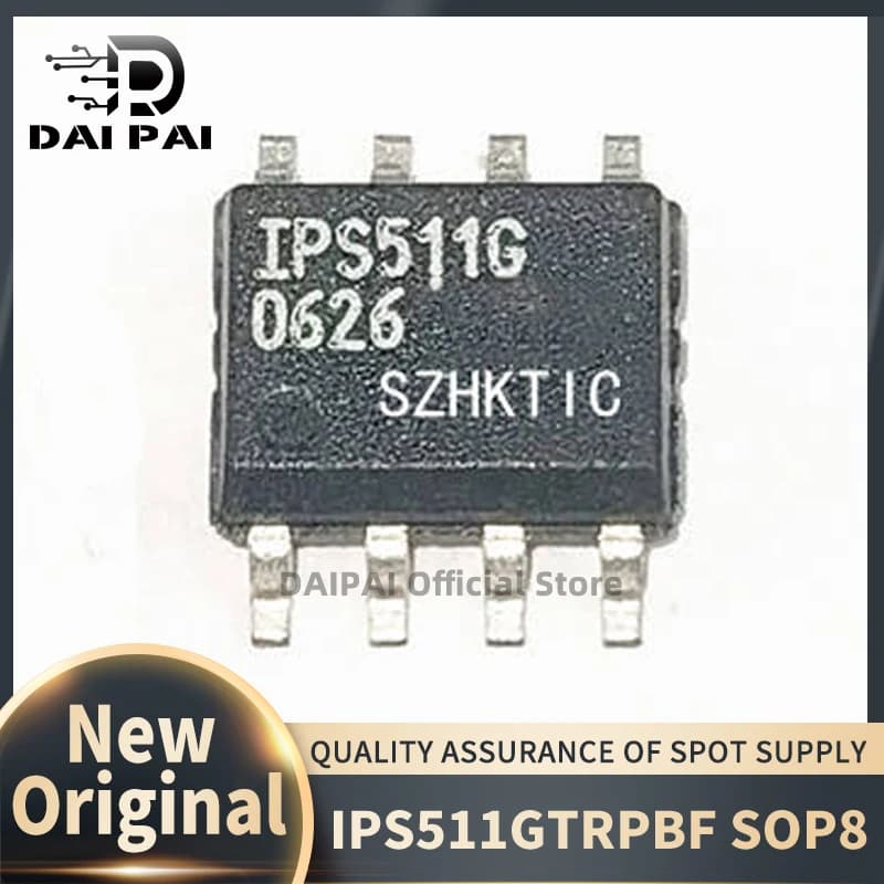 (5Pcs-10Pcs/Lot) 100% New original IPS511GTR IPS511GTRPBF IPS511G SOP8 Chipset