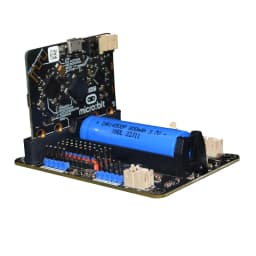 Extension Board for Micro:Bit V2.0 Support 8 Servos and 4 DC Motors with Onboard Infrared Receiver and 4 RGB Full Color Lights