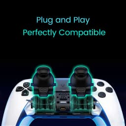 For PS5 Edge Controller Module includes TMR analog joystick for repair and replacement plug and play New OEM accessory