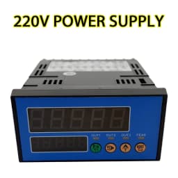 Dual Screen Weight Indicator High Resolution 1/1,000,000 Force Sensor Meter Modbus-RTU 4-20mA Analog Out Relay Control