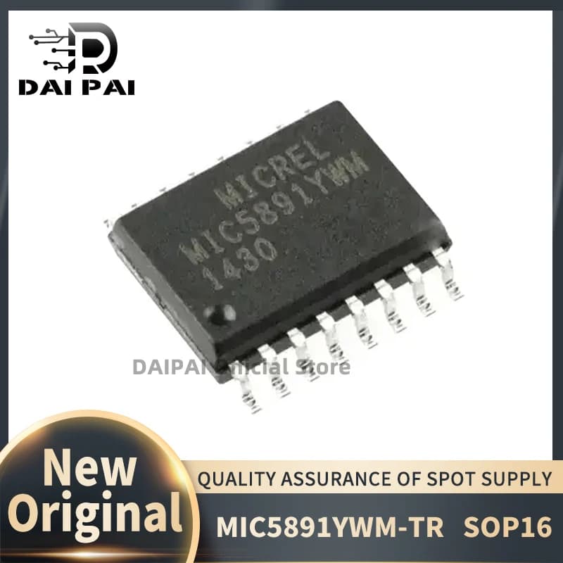 (10Pcs/Lot) 100% New original MIC5891YWM MIC5841YWM MIC5891 MIC5841 SOP-16 Chipset