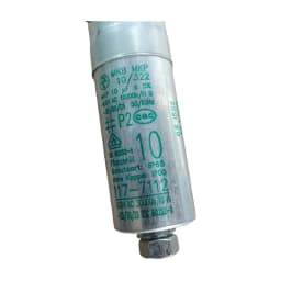 Brand-new imported Danfoss operating capacitors 400V, 430V, 10UF, with wires, screws, aluminum casing, explosion-proof 117-7112