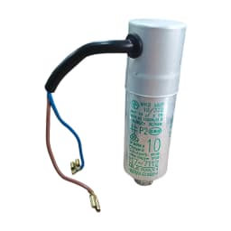 Brand-new imported Danfoss operating capacitors 400V, 430V, 10UF, with wires, screws, aluminum casing, explosion-proof 117-7112