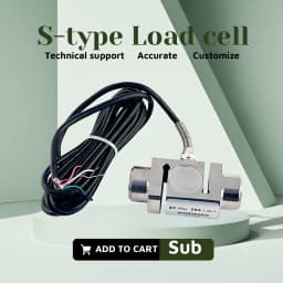 BENGBUZZYQ Column S-Type Load Cell, 50kg~100t Tension Compression Sensor, Stainless Steel, IP66, Industrial Weight Sensor