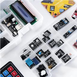 ELEGOO Upgraded 37-in-1 Sensor Modules Kit with Tutorial, Compatible with Arduino® IDE — for UNO R3, MEGA, Nano DIY Electronic K