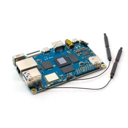 LIZAO Orange Pi 5B Development Board, RK3588S 8-Core Processor, 4-32GB RAM, 32-256GB EMMC, Wi-Fi 6 for IoT & Home Automation