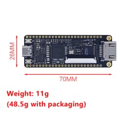 Tang Nano 9K FPGA Development Board GOWIN GW1NR-9 Chip Support RISC-V PicoRV Soft Core HDMI Output Breadboard