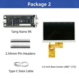 Tang Nano 9K FPGA Development Board GOWIN GW1NR-9 Chip Support RISC-V PicoRV Soft Core HDMI Output Breadboard