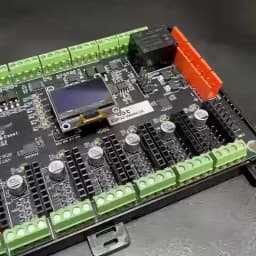PiBot FluidNC ESP32 GRBL CNC Controller V4.96 Pro (Includes OLED, Antenna, XH2.54 Wire and Jumper Caps)
