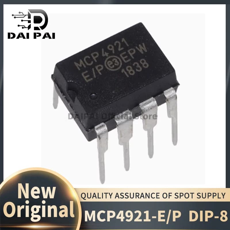 (10Pcs-20Pcs/Lot) 100% New original MCP4921-E/P MCP4921 DIP-8 Chipset